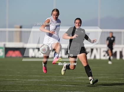 Thumbnail 2 in Canyon View vs. Morgan (UHSAA 3A Semifinal) photogallery.