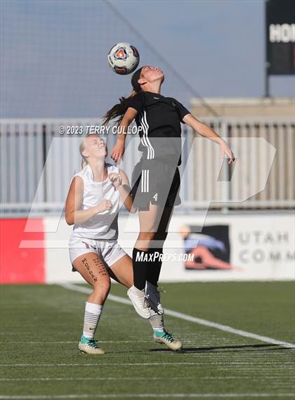 Thumbnail 3 in Canyon View vs. Morgan (UHSAA 3A Semifinal) photogallery.