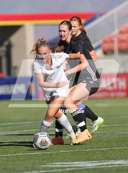 Thumbnail 3 in Canyon View vs. Morgan (UHSAA 3A Semifinal) photogallery.