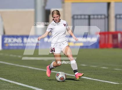 Thumbnail 1 in Canyon View vs. Morgan (UHSAA 3A Semifinal) photogallery.