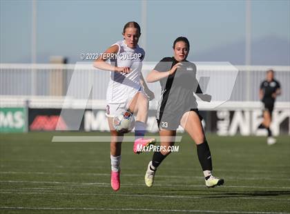 Thumbnail 1 in Canyon View vs. Morgan (UHSAA 3A Semifinal) photogallery.