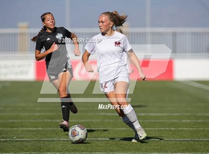 Thumbnail 3 in Canyon View vs. Morgan (UHSAA 3A Semifinal) photogallery.