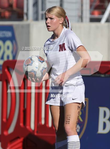 Thumbnail 2 in Canyon View vs. Morgan (UHSAA 3A Semifinal) photogallery.