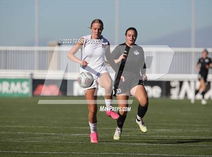 Thumbnail 3 in Canyon View vs. Morgan (UHSAA 3A Semifinal) photogallery.