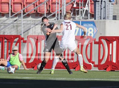 Thumbnail 2 in Canyon View vs. Morgan (UHSAA 3A Semifinal) photogallery.