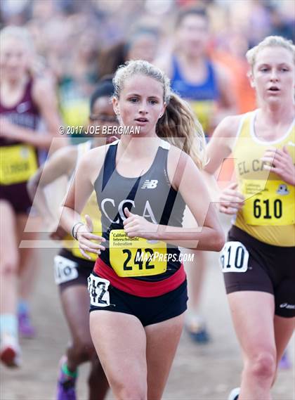 Thumbnail 3 in CIF State Cross Country Championships (Girls D1 Race) photogallery.
