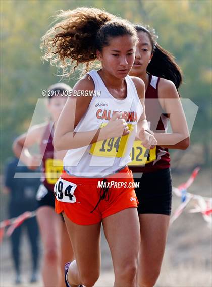 Thumbnail 3 in CIF State Cross Country Championships (Girls D1 Race) photogallery.