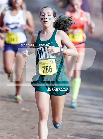 Thumbnail 1 in CIF State Cross Country Championships (Girls D1 Race) photogallery.