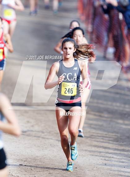 Thumbnail 3 in CIF State Cross Country Championships (Girls D1 Race) photogallery.