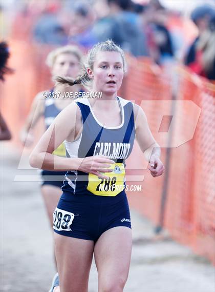 Thumbnail 1 in CIF State Cross Country Championships (Girls D1 Race) photogallery.