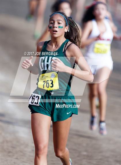 Thumbnail 3 in CIF State Cross Country Championships (Girls D1 Race) photogallery.