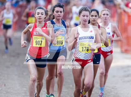 Thumbnail 3 in CIF State Cross Country Championships (Girls D1 Race) photogallery.