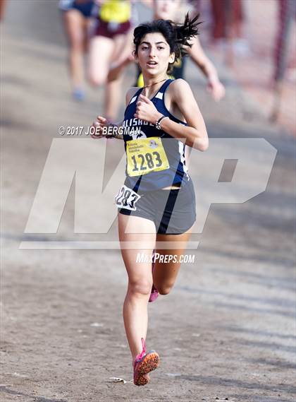 Thumbnail 1 in CIF State Cross Country Championships (Girls D1 Race) photogallery.