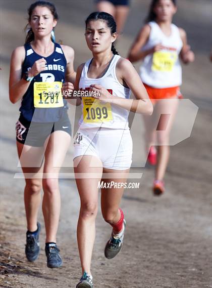 Thumbnail 3 in CIF State Cross Country Championships (Girls D1 Race) photogallery.