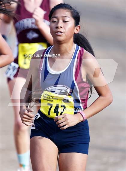 Thumbnail 3 in CIF State Cross Country Championships (Girls D1 Race) photogallery.