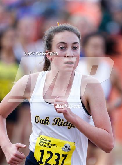 Thumbnail 3 in CIF State Cross Country Championships (Girls D1 Race) photogallery.