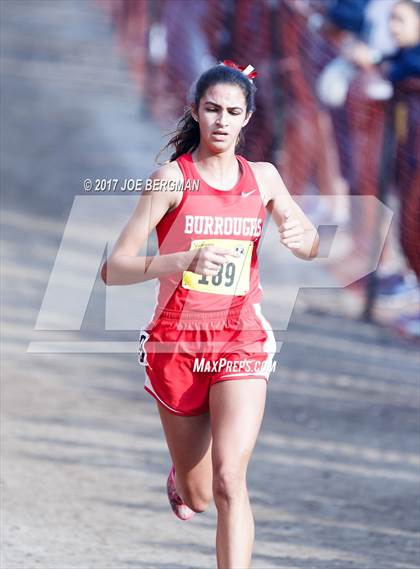 Thumbnail 1 in CIF State Cross Country Championships (Girls D1 Race) photogallery.