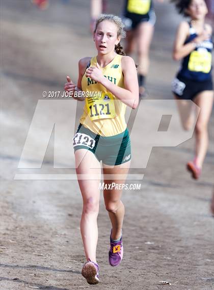 Thumbnail 2 in CIF State Cross Country Championships (Girls D1 Race) photogallery.