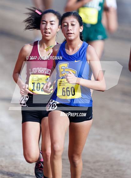 Thumbnail 3 in CIF State Cross Country Championships (Girls D1 Race) photogallery.