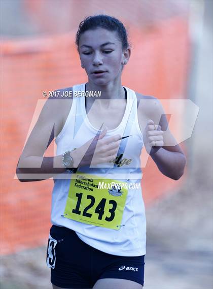 Thumbnail 3 in CIF State Cross Country Championships (Girls D1 Race) photogallery.