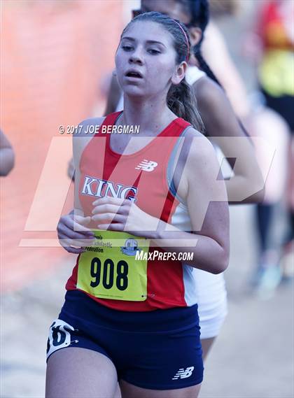 Thumbnail 1 in CIF State Cross Country Championships (Girls D1 Race) photogallery.