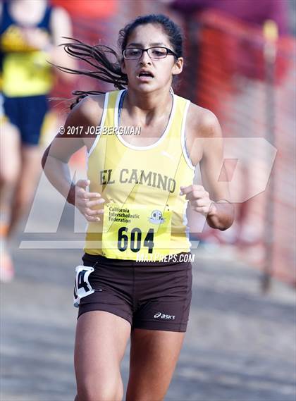 Thumbnail 3 in CIF State Cross Country Championships (Girls D1 Race) photogallery.