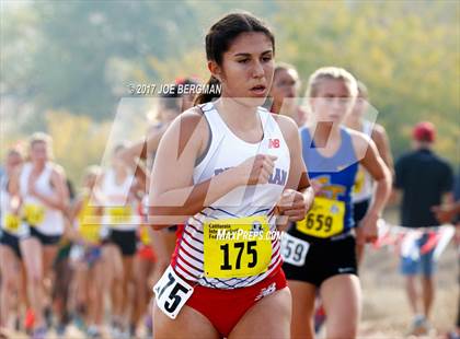 Thumbnail 1 in CIF State Cross Country Championships (Girls D1 Race) photogallery.