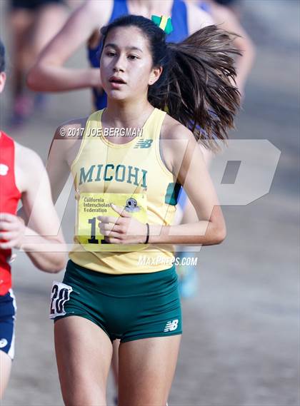 Thumbnail 3 in CIF State Cross Country Championships (Girls D1 Race) photogallery.