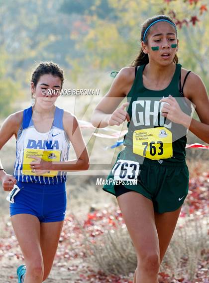 Thumbnail 3 in CIF State Cross Country Championships (Girls D1 Race) photogallery.
