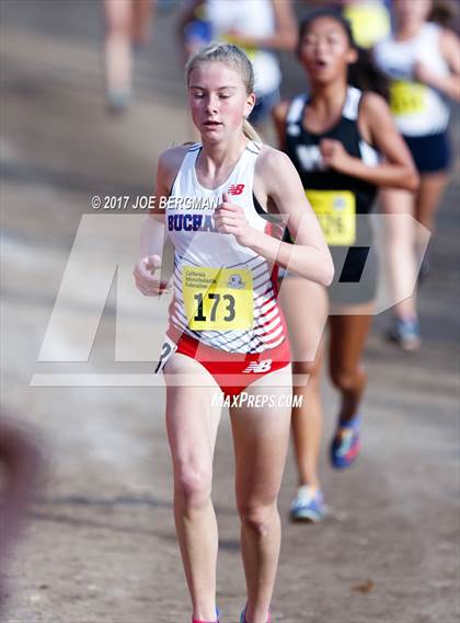 Thumbnail 3 in CIF State Cross Country Championships (Girls D1 Race) photogallery.