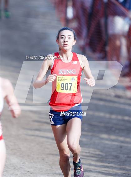Thumbnail 3 in CIF State Cross Country Championships (Girls D1 Race) photogallery.