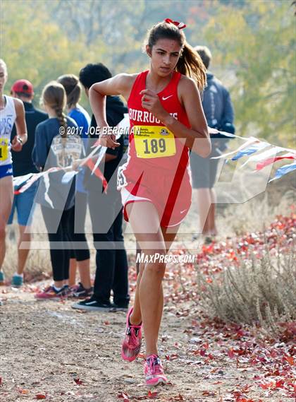Thumbnail 1 in CIF State Cross Country Championships (Girls D1 Race) photogallery.