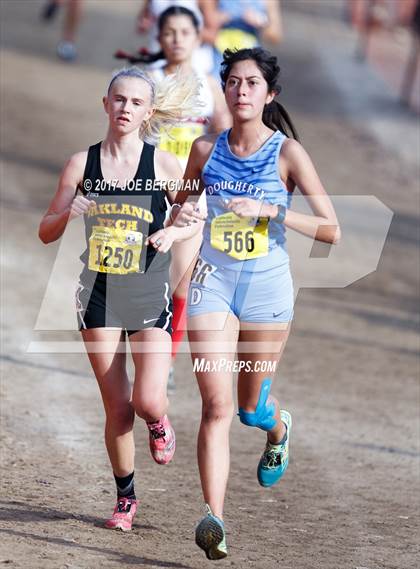 Thumbnail 3 in CIF State Cross Country Championships (Girls D1 Race) photogallery.