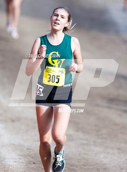 Thumbnail 2 in CIF State Cross Country Championships (Girls D1 Race) photogallery.