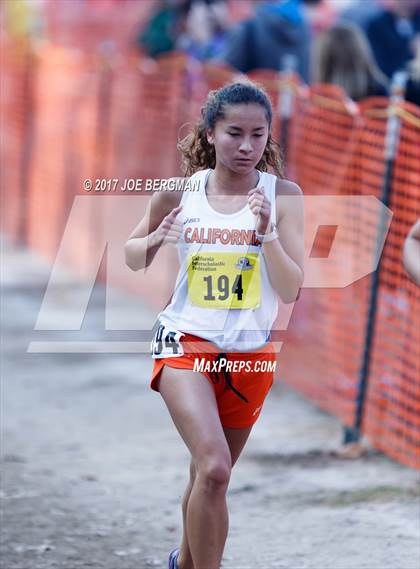Thumbnail 3 in CIF State Cross Country Championships (Girls D1 Race) photogallery.