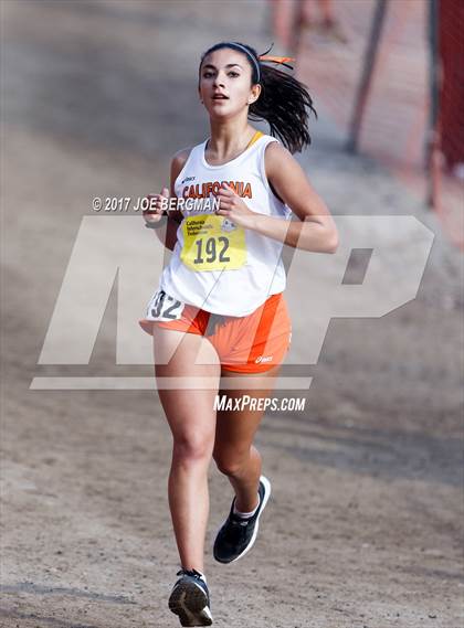 Thumbnail 3 in CIF State Cross Country Championships (Girls D1 Race) photogallery.