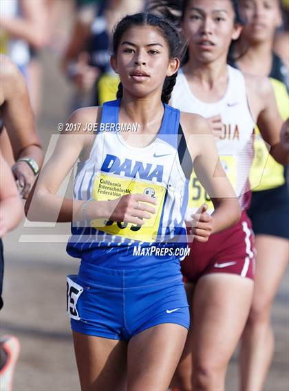 Thumbnail 2 in CIF State Cross Country Championships (Girls D1 Race) photogallery.
