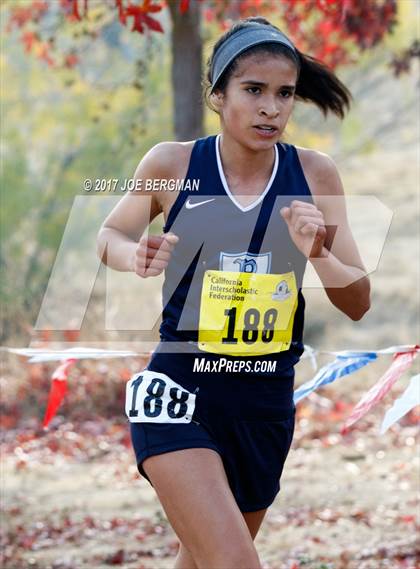 Thumbnail 3 in CIF State Cross Country Championships (Girls D1 Race) photogallery.