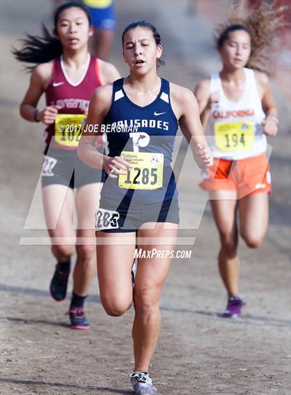 Thumbnail 3 in CIF State Cross Country Championships (Girls D1 Race) photogallery.