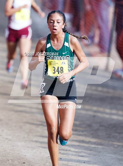 Thumbnail 2 in CIF State Cross Country Championships (Girls D1 Race) photogallery.