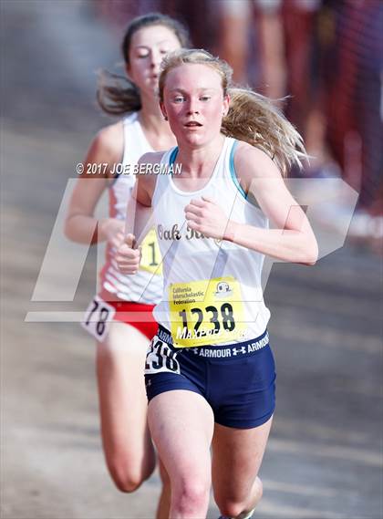 Thumbnail 2 in CIF State Cross Country Championships (Girls D1 Race) photogallery.