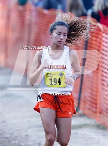 Thumbnail 2 in CIF State Cross Country Championships (Girls D1 Race) photogallery.