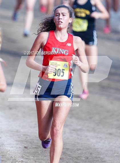 Thumbnail 3 in CIF State Cross Country Championships (Girls D1 Race) photogallery.