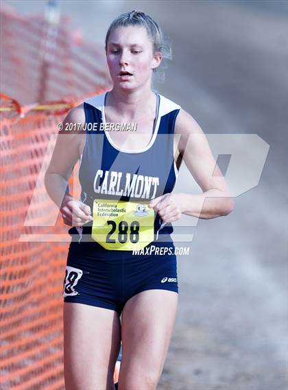 Thumbnail 3 in CIF State Cross Country Championships (Girls D1 Race) photogallery.