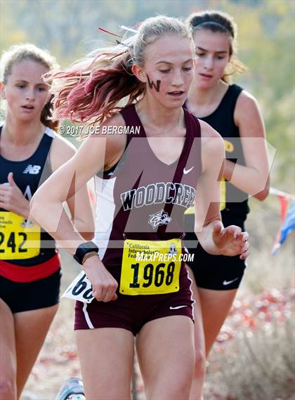Thumbnail 3 in CIF State Cross Country Championships (Girls D1 Race) photogallery.