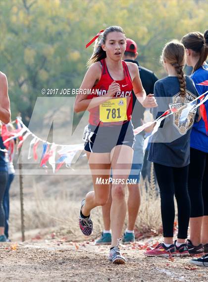 Thumbnail 3 in CIF State Cross Country Championships (Girls D1 Race) photogallery.
