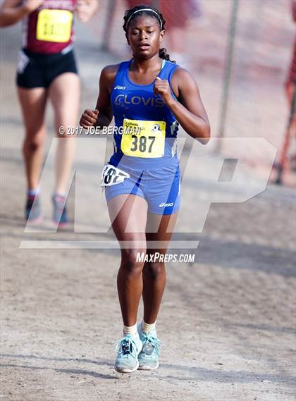Thumbnail 2 in CIF State Cross Country Championships (Girls D1 Race) photogallery.