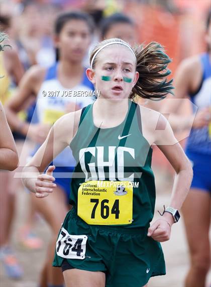 Thumbnail 3 in CIF State Cross Country Championships (Girls D1 Race) photogallery.