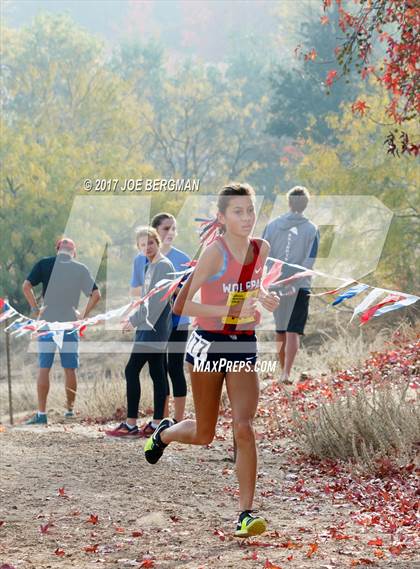 Thumbnail 2 in CIF State Cross Country Championships (Girls D1 Race) photogallery.