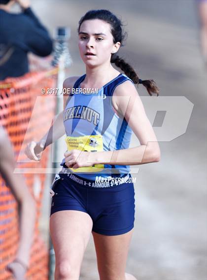 Thumbnail 1 in CIF State Cross Country Championships (Girls D1 Race) photogallery.